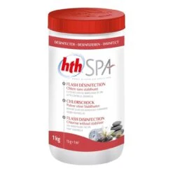 1 Kg - Hth® Spa CHLOR SHOCK PULVER (Calciumhypochlorit)