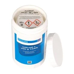 1 Kg - PoolsBest® Chlor L 200g Tabletten 92% Aktivchlor Langsamlöslich 9 1 Kg - PoolsBest® Chlor L 200g Tabletten 92% Aktivchlor Langsamlöslich -Pool-Chlor-Shop 1 KG PoolsBest Chlor L 200g 3 23964987 1280x1280