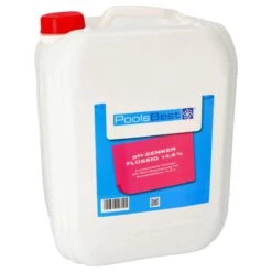 11 Kg - PoolsBest® PH-Senker Flüssig 14,9%ig