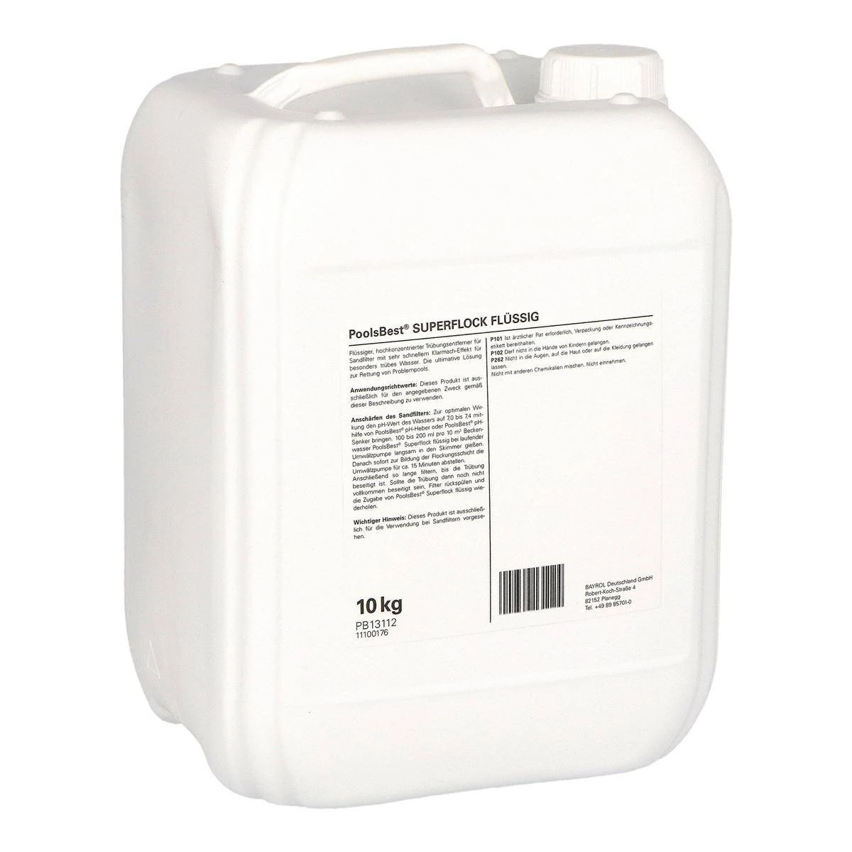 10 Kg - PoolsBest® Superflock Flüssig 4 10 Kg - PoolsBest® Superflock Flüssig – Bild 2