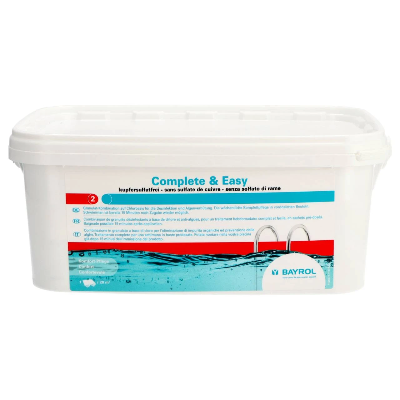 2,24 Kg - BAYROL - Complete & Easy 3 2,24 Kg - BAYROL - Complete & Easy