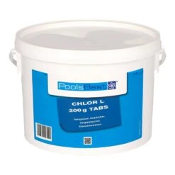 3 Kg - PoolsBest® Chlor L 200g Tabletten 92% Aktivchlor Langsamlöslich