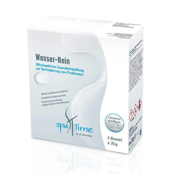4 X 35g - SpaTime Wasser-Rein 3 4 X 35g - SpaTime Wasser-Rein