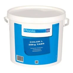 5 Kg - PoolsBest® Chlor L 200g Tabletten 92% Aktivchlor Langsamlöslich