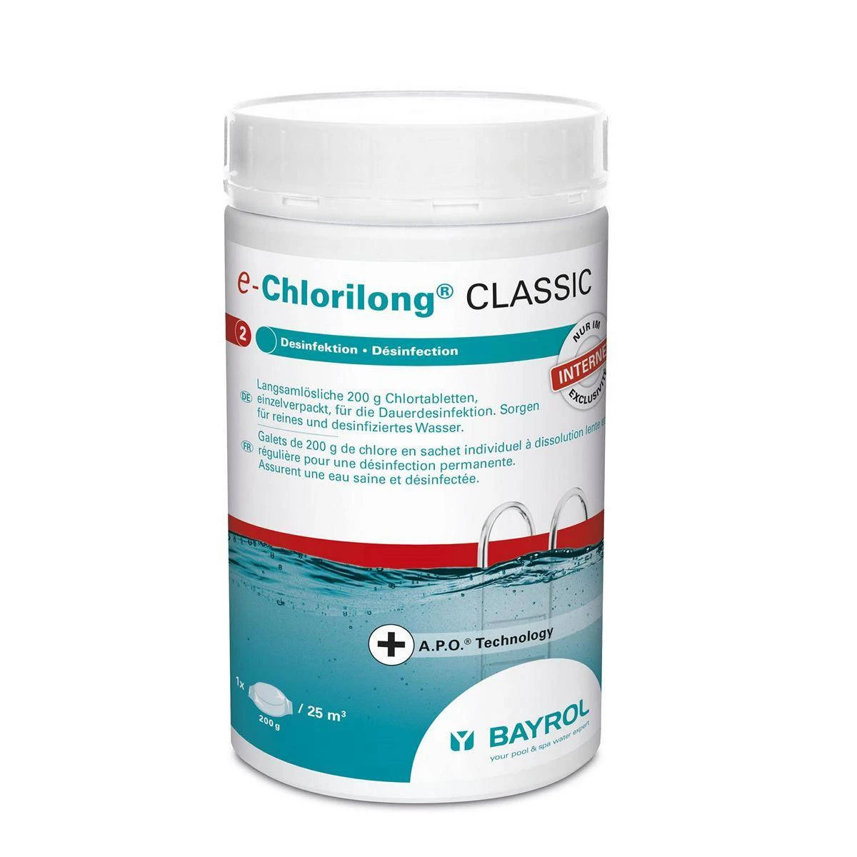 1 Kg - BAYROL E-Chlorilong® CLASSIC 200 G Tabletten 3 1 Kg - BAYROL E-Chlorilong® CLASSIC 200 G Tabletten