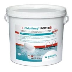 5 Kg - BAYROL E-Chlorilong® POWER 5 200 G Tabletten