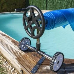 GRE Aufrollvorrichtung Für Einbaubecken Bis 5,50m -Pool-Chlor-Shop Aufrollvorrichtung Solarabdeckung GRE 90171 2 1280x1280