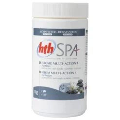1 Kg - Hth® Spa BROM MULTI-ACTION 4 TABLETTEN 20 G