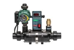 Wärmetauscher Daprà D-KWT Compact Line VA AISI Mit Edelstahlwellrohr