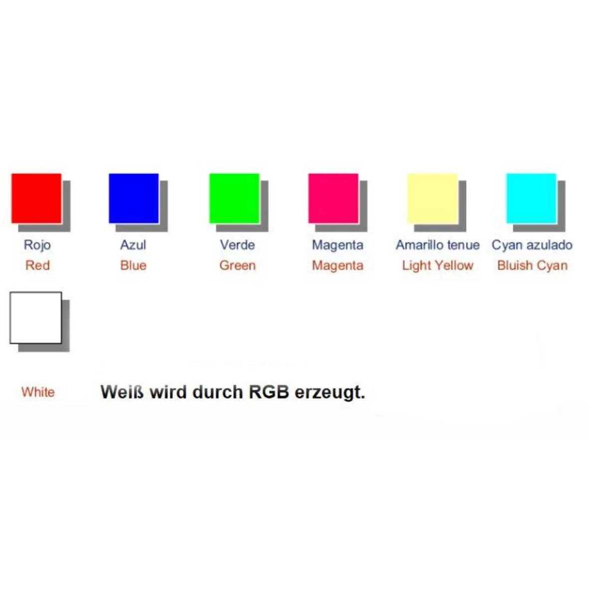 LED Ersatzleuchtmittel LumiPlus V1.11 Multicolor 12V AC 5 LED Ersatzleuchtmittel LumiPlus V1.11 Multicolor 12V AC – Bild 3