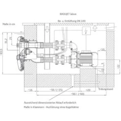 BADU JET Wave 2,2 KW Weiße LED Fertigmontagesatz - 54m³ / H - 230V -Pool-Chlor-Shop MZ Badu Wave 1280x1280