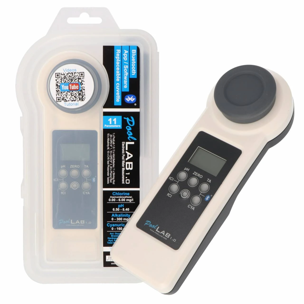 PoolLab 1.0 Elektronischer Pooltester 3 PoolLab 1.0 Elektronischer Pooltester