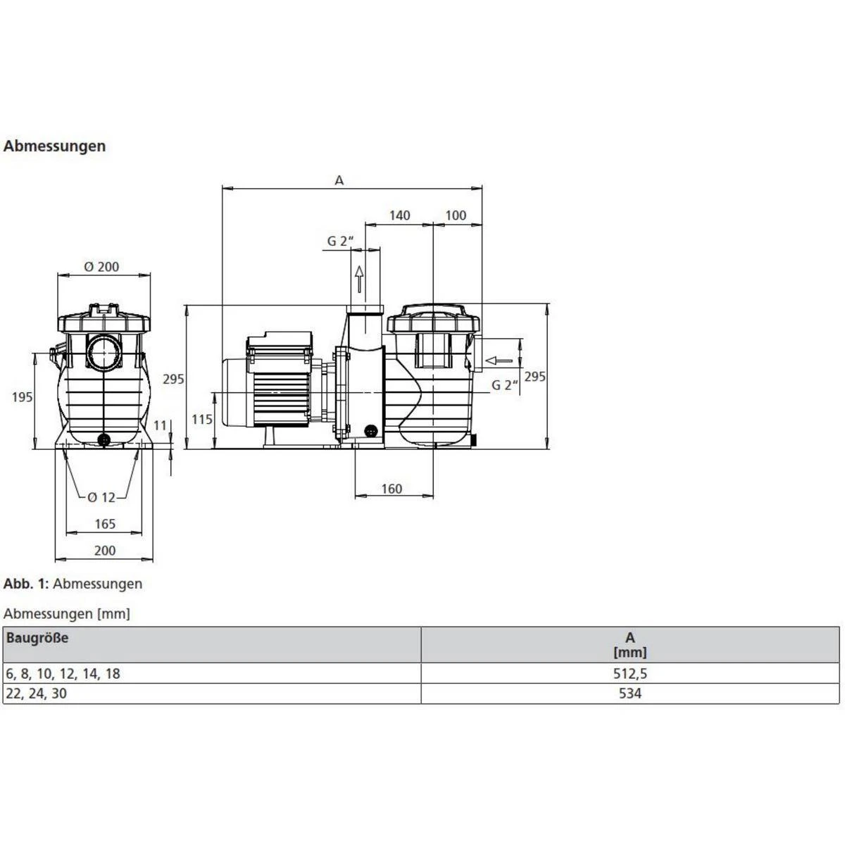 KSB Filtra - 24m³/h Schwimmbadpumpe N 24 D - 400V 6 KSB Filtra - 24m³/h Schwimmbadpumpe N 24 D - 400V – Bild 4