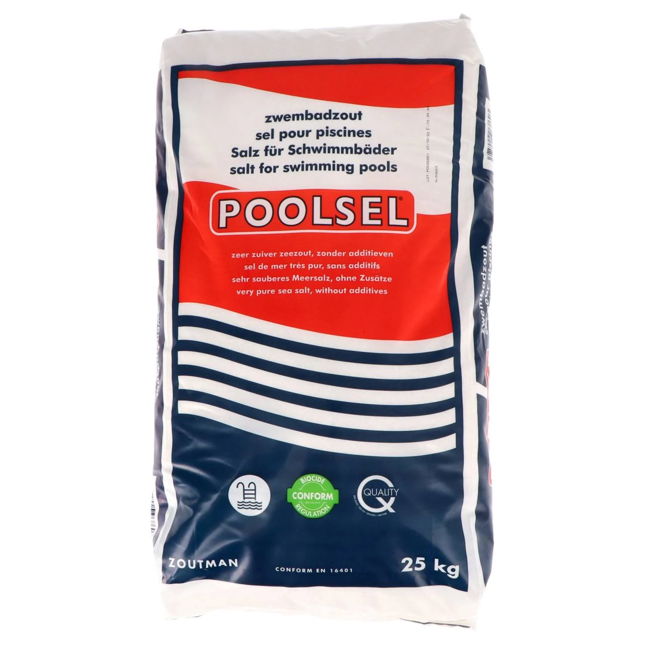 25 Kg - POOLSEL® Poolsalz Für Salzelektrolyse 3 25 Kg - POOLSEL® Poolsalz Für Salzelektrolyse