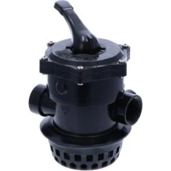 Praher 6-Wege Ventil Top Mount 12-s Schwarz Gewinde Mit Klemmring -Pool-Chlor-Shop Praher 6 Wege Ventil Top Mount 12 s schwarz Gewinde 33 1280x1280