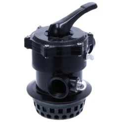 Praher 6-Wege Ventil Top Mount 12-s Schwarz Gewinde Mit Klemmring -Pool-Chlor-Shop Praher 6 Wege Ventil Top Mount 12 s schwarz Gewinde 44 1280x1280