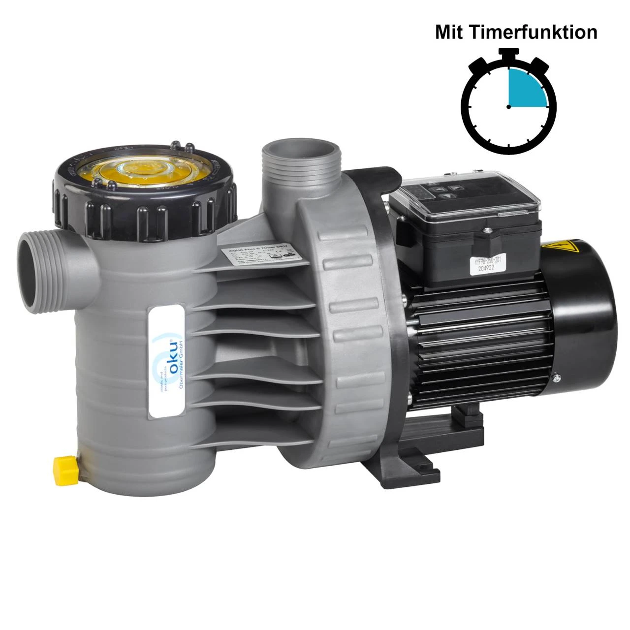 Aqua Plus 6 Mit Timerfunktion - Filterpumpe 6m³/h Bis 36m³ Wasserinhalt 3 Aqua Plus 6 Mit Timerfunktion - Filterpumpe 6m³/h Bis 36m³ Wasserinhalt