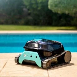 Akku Poolroboter Dolphin LIBERTY 400 - Wand- Und Bodenreiniger Inkl. Wasserlinie -Pool-Chlor-Shop dolphin liberty akku poolroboter 400 5 1280x1280