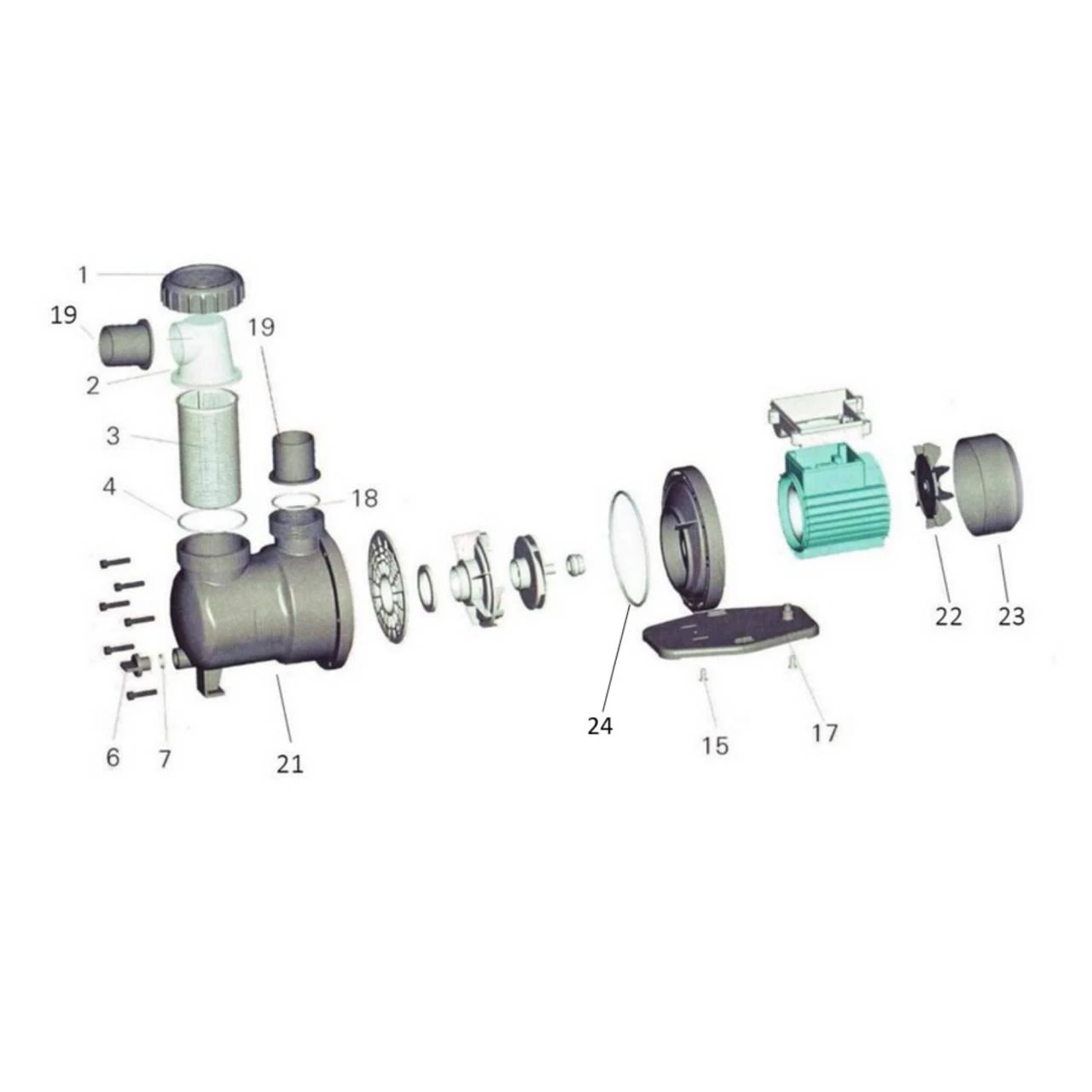 Vorfiltergehäuse Für SPS Pumpe 4 Vorfiltergehäuse Für SPS Pumpe – Bild 2