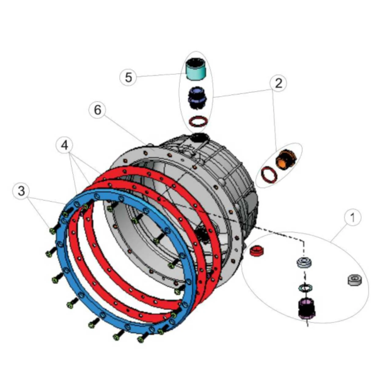 Befestigungsflansch Inkl. Schrauben Für ASTRALPOOL Einbaunische 00364 4 Befestigungsflansch Inkl. Schrauben Für ASTRALPOOL Einbaunische 00364 – Bild 2