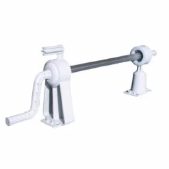 Aufrollvorrichtung Für GRE Stahlwandbecken - Installation Auf Dem Beckenrand