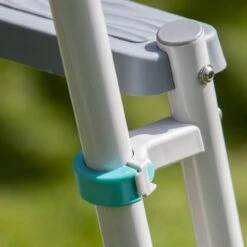 GRE Sicherheitsleiter Für Aufstellpools - Für Beckenhöhe 120cm - 132cm -Pool-Chlor-Shop gre sicherheitsleiter ES1213 aufstellbecken 4 1280x1280