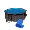 GRE Solarabdeckung 400µm Für Composite Viereckbecken 326 X 326 X 96 Cm -Pool-Chlor-Shop gre solarabdeckung fuer composite pools becken 1280x1280 4