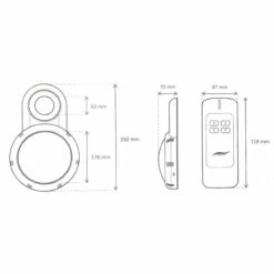BWT LED-Scheinwerfer 36 LED - 7,2W Für Aufstellbecken -Pool-Chlor-Shop led einhaengescheinwerfer aufstellbeckenl einlaufduese mit fernbedienung 4 42125329bpHfW8IetV2gW 1280x1280