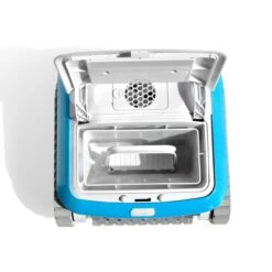 Poolroboter BWT COSMY 150 Wand- Und Bodenreiniger -Pool-Chlor-Shop poolroboter bwt cosmy offen mit filterkorb von oben 1280x1280