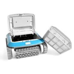 Poolroboter BWT COSMY 150 Wand- Und Bodenreiniger -Pool-Chlor-Shop poolroboter bwt cosmy offen mit filterkorb 1280x1280