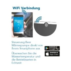 Full-Inverter Poolex Silent Max Fi 155 - 15 KW -Pool-Chlor-Shop poolsar poolex silent max waermepumpe 5 1280x1280 2