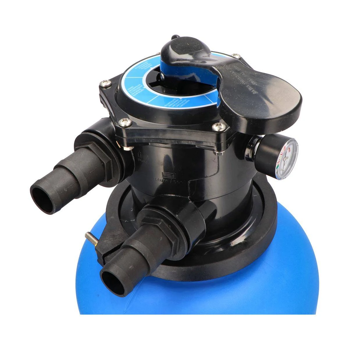 Sandfilterbehälter Bali Aus Polypropylen - 500mm 5 Sandfilterbehälter Bali Aus Polypropylen - 500mm – Bild 3