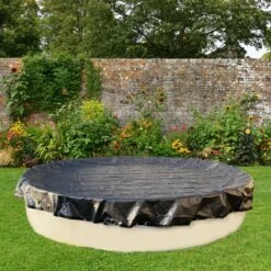 Winterabdeckplane Für Rechteckbecken 220 G/m² Mit Randverstärkung