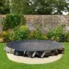 Winterabdeckplane Für Achtformbecken 220 G/m² Mit Randverstärkung -Pool-Chlor-Shop winterabdeckplane grau 220g pcs 1280x1280 3