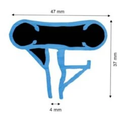 BWT Kombi-Handlauf Ovalformbecken Für Einhänge- Und Keilbiese 10 BWT Kombi-Handlauf Ovalformbecken Für Einhänge- Und Keilbiese -Pool-Chlor-Shop zeichnung kombihandlauf blau masse 1280x1280 2