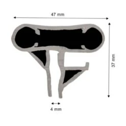 BWT Kombi-Handlauf Für Achtformbecken In Grau 10 BWT Kombi-Handlauf Für Achtformbecken In Grau -Pool-Chlor-Shop zeichnung kombihandlauf grau masse 1280x1280